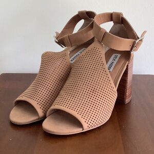 Steve Madden Sawyer Open Toe Block Heels size 10M